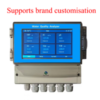 Contrôleur de qualité de l'eau en ligne multi-paramètres DO pH Salinité Turbidité EC TDS COD TSS