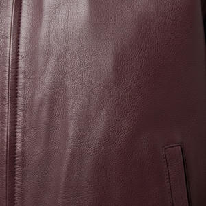 Veste de motard en peau de mouton véritable pour hommes fournisseur d'usine OEM en gros sur mesure vêtements d'extérieur élégants et durables chauds avant de moto - Product Image 4