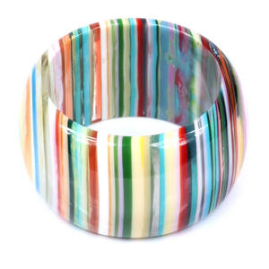 Brazalete de Resina, Estilo Moderno, Brazaletes de Resina para Mujer, Colección de Joyería para Bodas - Product Image 3