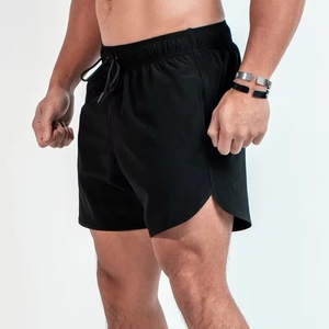 Custom <b>Men's</b> Quick Dry Stretch Compression <b>Shorts</b> Elastic Waist Sports Pants for Summer Gym Fitness Gym <b>Shorts</b> - Product Image 5