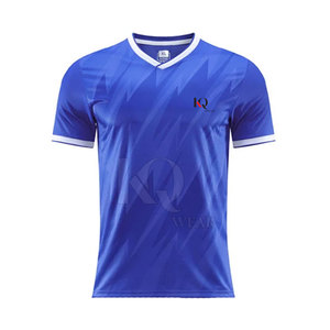 Maillot de sport personnalisé par sublimation, design d'équipe personnalisé, tissu respirant, léger, séchage rapide, 100% polyester, maillot d'entraînement sportif - Product Image 1