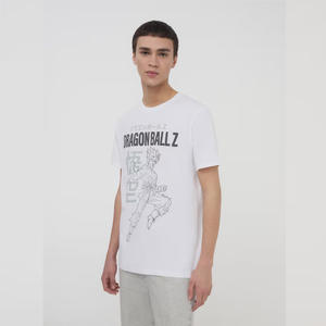 Camiseta de algodón al por mayor | Camiseta de impresión de logotipo personalizado para hombres y mujeres | Camisetas de moda informal OEM - Product Image 2