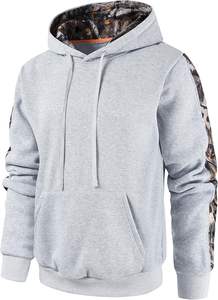2025 hommes décontracté mode Joker Sublimation pull à capuche meilleure qualité drôle surdimensionné respirant conception solide motif OEM - Product Image 2
