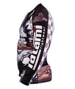 ชุดแรชการ์ดแขนยาวสำหรับผู้ใหญ่พิมพ์ลายดิจิทัลแบบแห้งเร็วชุดลำลองสำหรับใส่เล่นฟิตเนส - Product Image 1