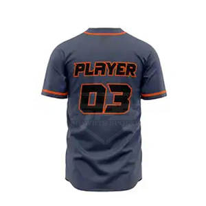 Meilleur prix uniforme de baseball Offre Spéciale nouveauté vêtements de sport 100% uniforme de baseball en tissu polyester - Product Image 5