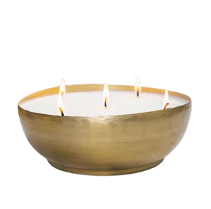 Tarro de vela votiva de Metal dorado para iluminación del hogar, decoración de mesa de Navidad para velas de Pilar, decoración de iluminación del hogar - Product Image 1