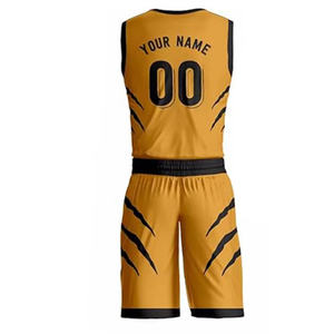 Tenue de basketball sur mesure respirante grande taille, coupe régulière, sans manches, anti-humidité - Product Image 2