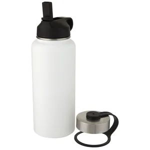 Bouteille d'eau sport isolée en cuivre Supra 1L avec merchandising personnalisé - Product Image 3