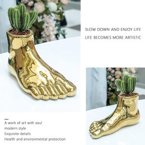 Forma de pie moderna, gran oferta, macetas grandes de metal para plantas artificiales de interior, macetas decorativas para flores, soportes para decoración de jardín - Product Image 4