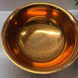 Bol de mélange en cuivre antique de vente chaude en métal de haute qualité fabriqué en Inde à un prix raisonnable pour le camping - Product Image 2