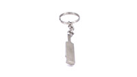 Porte-clés ouvre-bouteille en alliage de zinc personnalisables en gros, forme irrégulière, luxe, tendance, pour boutiques de cadeaux et événements thématiques, faible coût