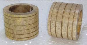 Servilletero tallado en madera de Mango de alta calidad, decoración de mesa de boda, decoración del hogar, proveedor indio fabricado para fiestas - Product Image 4