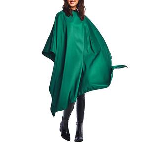 Diseño personalizado impresión impermeable accesorios para el cabello negro salón capas para salón de peluquería capa de peluquero capa - Product Image 2