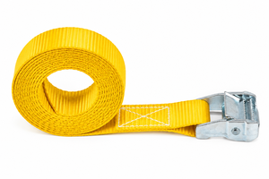 Sangle à boucle à came en polyester de 38 mm, 450 kg, sans crochet, pour le transport de marchandises sur camion, fixation de charge, fabricant OEM - Product Image 6