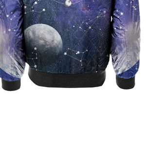 Venta directa de fábrica Chaqueta de bombardero de impresión totalmente personalizada para hombres Venta caliente Chaqueta de bombardero de hombres para la venta - Product Image 6