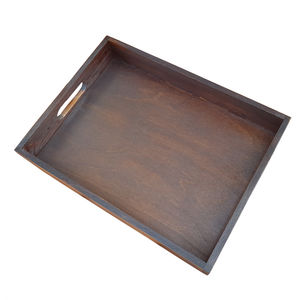 Vente directe d'usine Plateau de service en bois d'acacia multi-usage conçu sur mesure pour le service des aliments à bas prix. - Product Image 1
