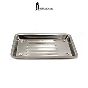 ถาดเครื่องมือทันตกรรม7ชิ้นถาดสแตนเลสสตีลหม้อนึ่งฆ่าเชื้อคุณภาพสูงกำหนดโลโก้ได้ตามต้องการได้รับการรับรอง CE Class I - Product Image 4