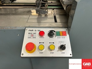 Máquina perforadora automática Rilecart FAR 5/55 con herramienta de perforación de calendario 3:1 - Máquina de encuadernación con espiral para calendarios - Product Image 5