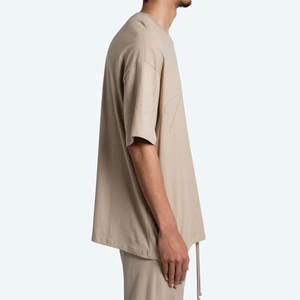 Camiseta de boxeo de algodón 100% con servicio OEM, talla grande, MOQ bajo, corte holgado para hombre - Product Image 6