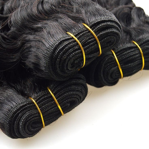 Extensions de cheveux indiennes Remy longues et bouclées pour femmes, vente en gros, finition brillante, double trame machine, aucun traitement chimique - Product Image 4