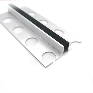 Profilé de déplacement en PVC pour carrelage, en aluminium en forme de T, pour joint d'angle de sol et décoration - Product Image 2