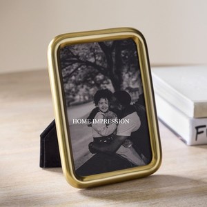 Greatest Quality HOME IMPRESSION Home Decorative Aluminium Photo <b>Frame</b> Best Selling Handmade Table Top Stylish Gifting Durable - Product Image 3