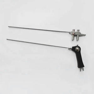 Tube d'irrigation et d'aspiration laparoscopique en acier inoxydable, instrument chirurgical manuel, réutilisable, durable, certifié CE, SHARIF & ELAHI - Product Image 1