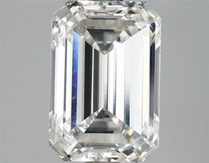 Diamant de laboratoire CVD de 2,50 carats, taille émeraude, choix exclusif, qualité excellente, couleur F, clarté VS1, certificat IGI - Product Image 1