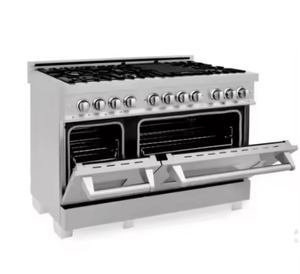 48 pouces 6,0 Cu. Cuisinière électrique à 7 brûleurs avec 2 fours électriques - Product Image 1