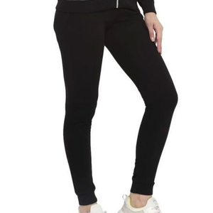 Ensemble de survêtement pour femme à manches longues, uni, coupe ajustée, 100% coton molletonné, deux pièces, survêtement personnalisé, pull-over, survêtement de sport pour femme - Product Image 6