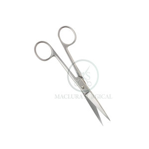 กรรไกรผ่าตัดสแตนเลสใบมีดคมคุณภาพสูงแบบแมนนวลออกแบบมาสำหรับการตัดเนื้อเยื่อที่สะอาดอย่างแม่นยำสำหรับห้องผ่าตัด - Product Image 6