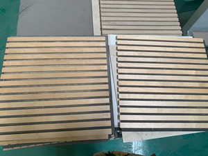 Panel Acústico Curvo de Diseño Moderno de 1220*2420 mm, Panel Insonorizante de MDF de 21 mm, Madera Sólida, Aislamiento de Fibra de Poliéster 100%, Ecológico - Product Image 6