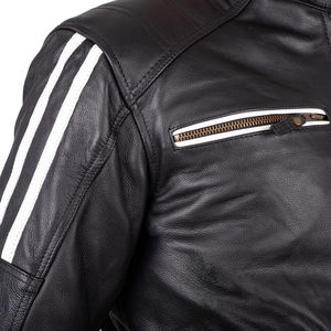 2025 vente en gros fabriqué en usine unisexe moto en cuir veste de course de haute qualité coupe-vent respirant grande taille été équitation - Product Image 3