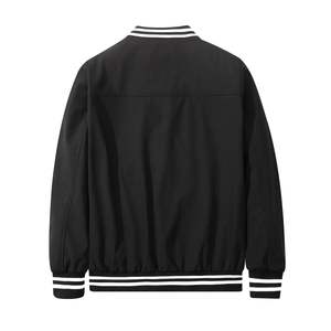 Alta calidad personalizado más tamaño moda chaquetas de los hombres Casual impermeable en blanco Golf ligero cortavientos chaqueta de bombardero para los hombres - Product Image 6