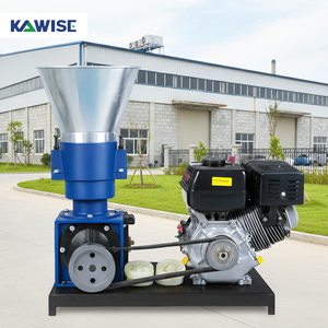 Máquina de pellets de alimentación de <span class=keywords><strong>caballos</strong></span> alimentada por gasolina para producción de pellets de alfalfa para uso agrícola y salida estable - Product Image 1