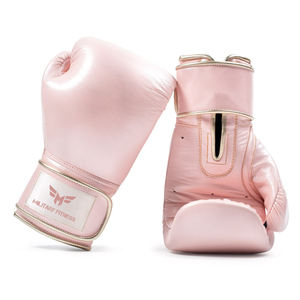Guantes de boxeo de cuero genuino de la mejor calidad, venta al por mayor, guantes de boxeo con logotipo personalizado, guantes de boxeo para hombres y mujeres - Product Image 1