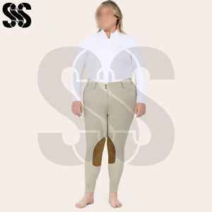 Pantalones de Montar para Mujer, Último Estilo, Tela Elástica Flexible, Diseño Ecuestre Duradero para Largas Sesiones de Montar, Colores Personalizados - Product Image 5