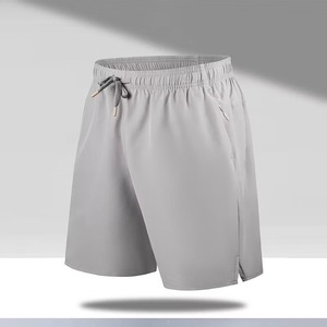 Short de sport d'entraînement pour hommes short de basket-ball de gymnastique personnalisé en gros en polyester ceinture élastique confortable et solide - Product Image 3