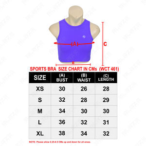 High for Support Women Sports Bra Mid Twist Quick Dry Breathable Mesh Elastic <b>Waist</b> Solid Functional Fitness - Product Image 6