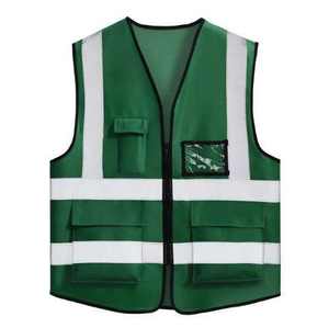Chaleco de Seguridad Reflectante de Alta Visibilidad 100% Poliéster, Unisex, con Múltiples Bolsillos, Logotipo y Colores Personalizables - Product Image 5