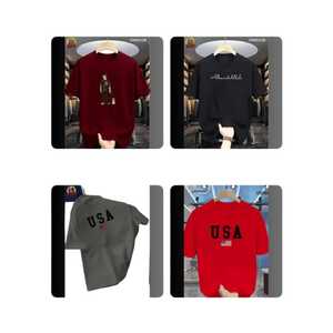 Camisetas de Jersey 100% Algodón para Hombre - Alta Calidad, Logotipo/Color/Talla Personalizables, 180g, Anti-Pilling, Ropa Casual - Product Image 5