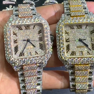 Best Quality VVS Diamond Lab Grown <b>Watch</b> Fashion Jewelry Iced Out Diamond <b>Watch</b> - Product Image 4