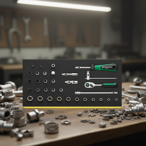 Juego de Llaves de Trinquete Stahlwille de 1/4'' con Accesorios y Vasos - Product Image 3