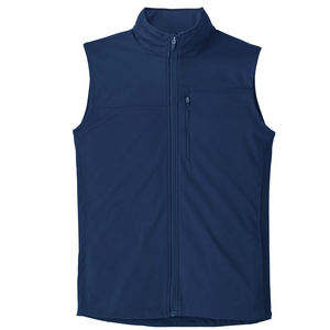 Gilet de golf léger personnalisé Vêtements d'extérieur avec poches pour hommes Veste softshell sans manches pour voyage randonnée course à pied sports de plein air - Product Image 2