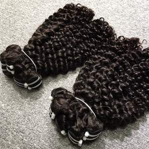 Vente en gros d'extensions de cheveux humains de couleur claire vierge 100% lisses naturelles de haute qualité pour un grand stock de cheveux vietnamiens - Product Image 5