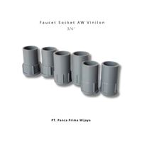 Connecteur de tuyau PVC Vinilon AW de 1/2 pouce de haute qualité, moulé, poli, durable, résistant aux UV, pour robinet, haute durabilité