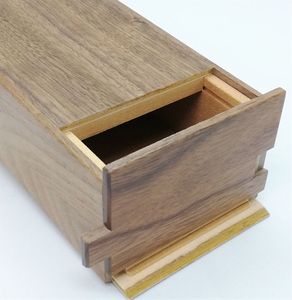 CUSTOM LUXURY <b>WOODEN</b> BOXES WITH HINGAND LID Large <b>Wooden</b> Storage <b>Box</b> with Magnetic Lid Walnut <b>Keepsake</b> <b>Box</b> for Home Decor - Product Image 3