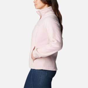 Otoño Invierno Essentials Mujer Sherpa Fleece Full-Zip Chaqueta Full Zip Polar Forrado Abrigo de invierno a prueba de viento - Product Image 5