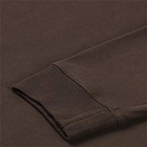 OEM fabricante personalizado Unisex bambú algodón camiseta manga larga sin etiqueta Tery cuello redondo secado rápido diamantes hombres invierno - Product Image 5