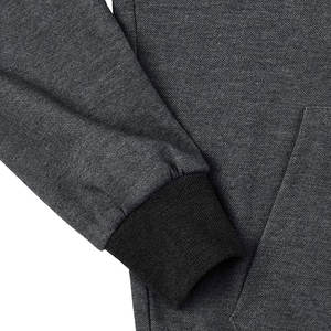 Nouvelle Arrivée Vente Chaude Hommes Sweat à Capuche Personnalisé Logo Conception Noir Plaine Sweat à Capuche Surdimensionné pour Homme - Product Image 4